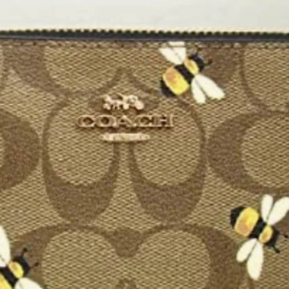 Coach Nolita 19 in Signature Canvas with Bee Print EUC - Picture 2 of 3